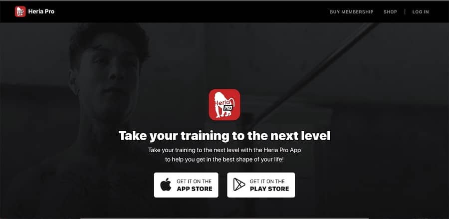 Heria Pro App Cost Website | ModernCalisthenics.com