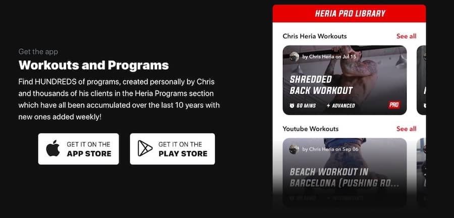 Chris Heria Workout Programs | ModernCalisthenics.com